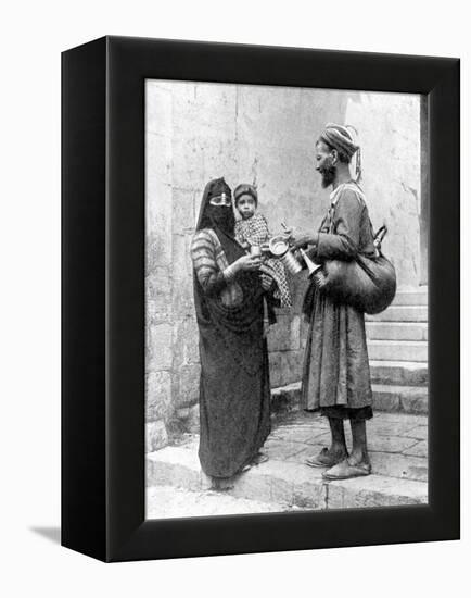 A Water Seller, Cairo, Egypt, 1936-Donald Mcleish-Framed Premier Image Canvas