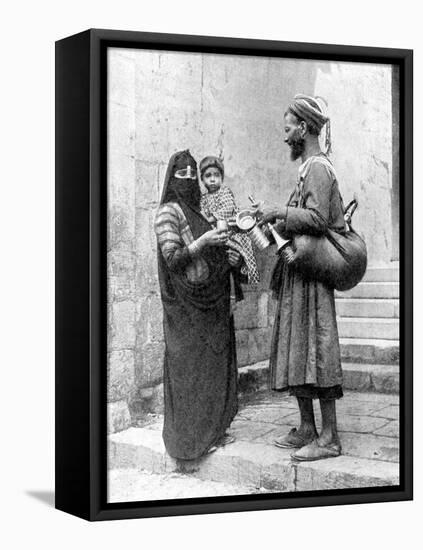 A Water Seller, Cairo, Egypt, 1936-Donald Mcleish-Framed Premier Image Canvas