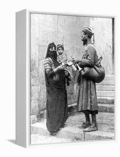 A Water Seller, Cairo, Egypt, 1936-Donald Mcleish-Framed Premier Image Canvas