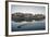 A Water Taxi Passing City Palace Reflected in Still Dawn Waters of Lake Pichola, Rajasthan, India-Martin Child-Framed Photographic Print