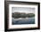 A Water Taxi Passing City Palace Reflected in Still Dawn Waters of Lake Pichola, Rajasthan, India-Martin Child-Framed Photographic Print