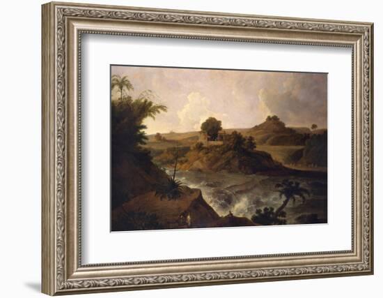 A Waterfall Near Pateta-Thomas Daniell-Framed Photographic Print