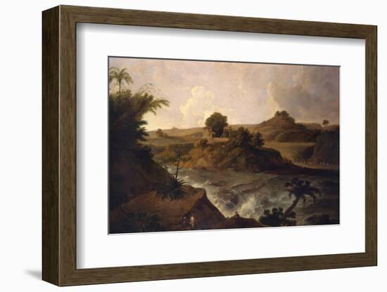 A Waterfall Near Pateta-Thomas Daniell-Framed Photographic Print