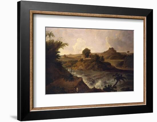 A Waterfall Near Pateta-Thomas Daniell-Framed Photographic Print