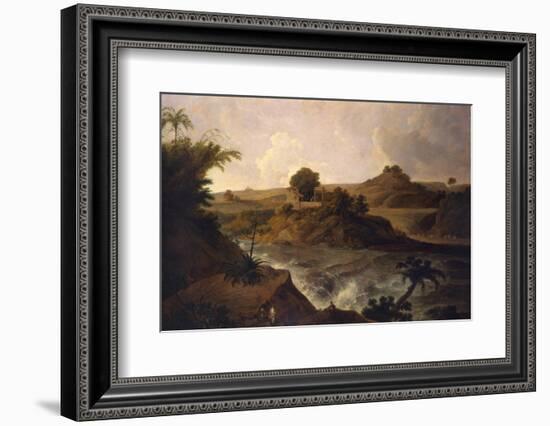 A Waterfall Near Pateta-Thomas Daniell-Framed Photographic Print