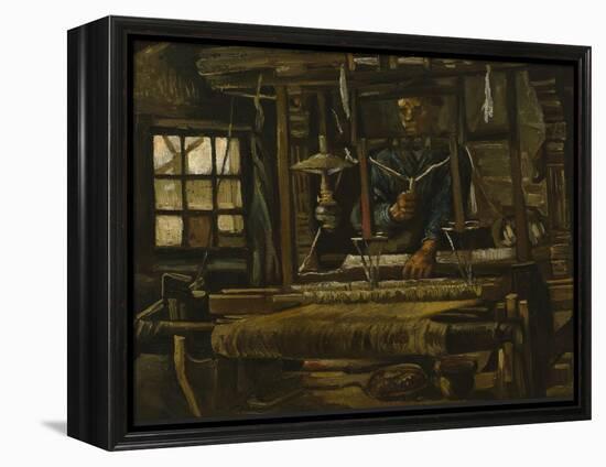 A Weaver's Cottage, 1884-Vincent van Gogh-Framed Premier Image Canvas