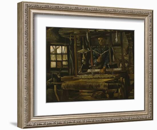 A Weaver's Cottage, 1884-Vincent van Gogh-Framed Giclee Print