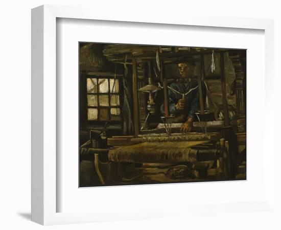 A Weaver's Cottage, 1884-Vincent van Gogh-Framed Giclee Print