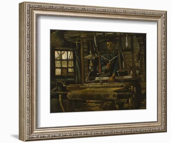 A Weaver's Cottage-Vincent van Gogh-Framed Giclee Print