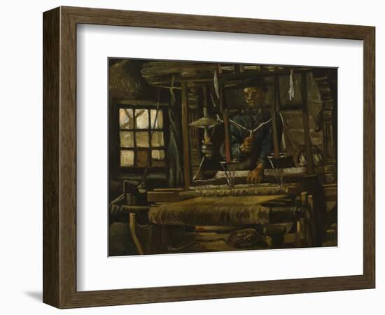 A Weaver's Cottage-Vincent van Gogh-Framed Giclee Print