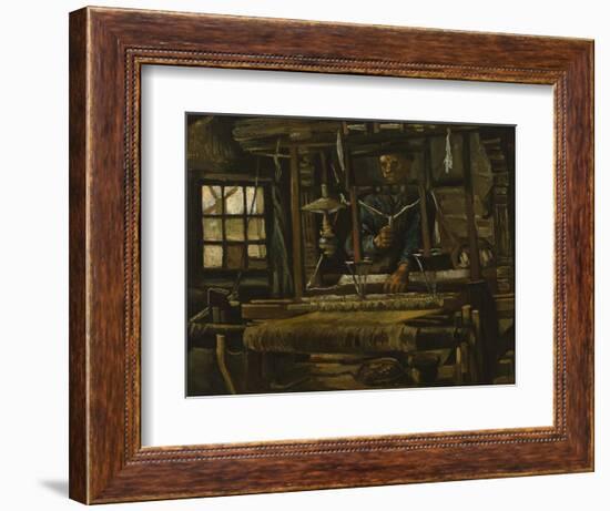 A Weaver's Cottage-Vincent van Gogh-Framed Giclee Print