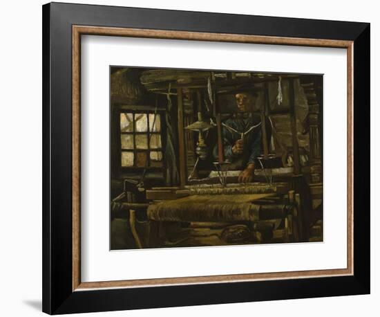 A Weaver's Cottage-Vincent van Gogh-Framed Giclee Print