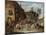 A Wedding Feast in the Courtyard of a Village Inn-Jan van Kessel the Elder-Mounted Giclee Print