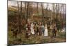 A Wedding Procession, 1879-Marie Francois Firmin-Girard-Mounted Giclee Print