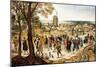 A Wedding Procession-Pieter Brueghel the Younger-Mounted Giclee Print