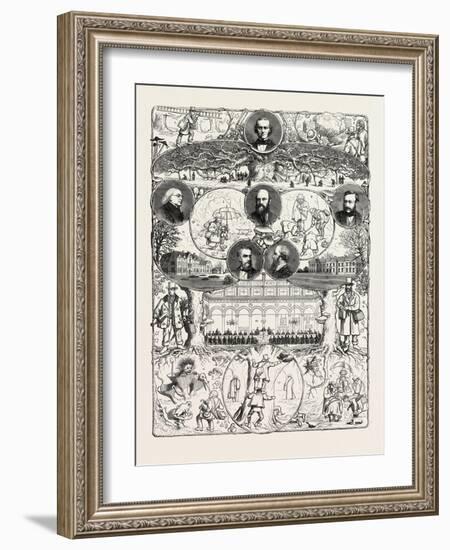 A Week with the Hereford Fungus Eaters: 1. the Fungology by Easy Steps. 2. Dr. Bull-null-Framed Giclee Print