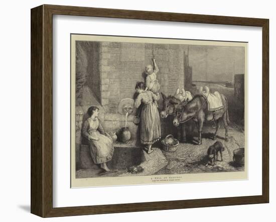 A Well at Hastings-Myles Birket Foster-Framed Giclee Print