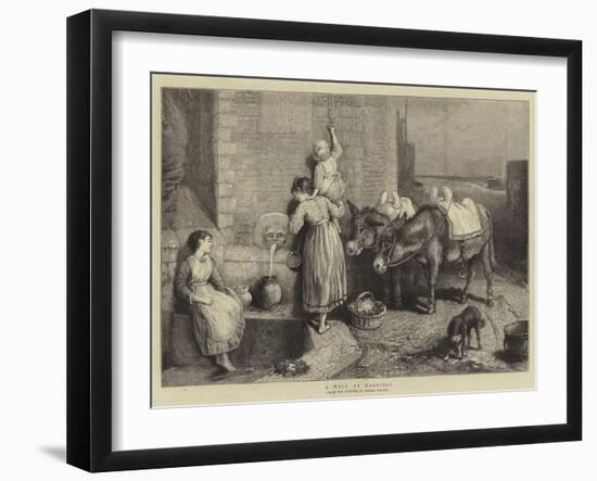 A Well at Hastings-Myles Birket Foster-Framed Giclee Print