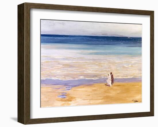 A West Wind-Sir John Lavery-Framed Art Print