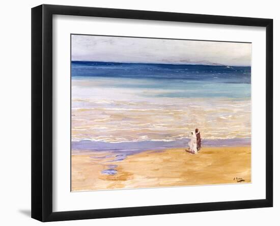 A West Wind-Sir John Lavery-Framed Art Print