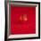 A Wet Tomato on a Red Surface-Dave King-Framed Photographic Print