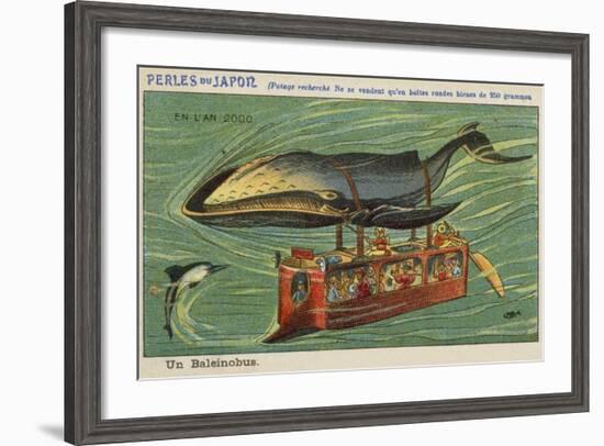 A Whale Bus in the Year 2000-null-Framed Giclee Print