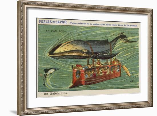 A Whale Bus in the Year 2000-null-Framed Giclee Print