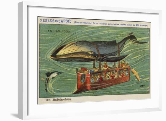 A Whale Bus in the Year 2000-null-Framed Giclee Print