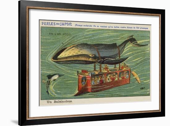 A Whale Bus in the Year 2000-null-Framed Giclee Print