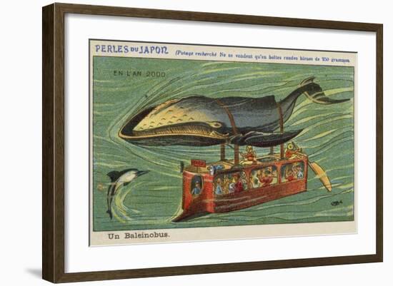 A Whale Bus in the Year 2000-null-Framed Giclee Print