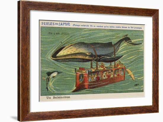 A Whale Bus in the Year 2000-null-Framed Giclee Print