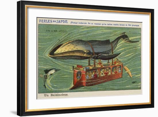 A Whale Bus in the Year 2000-null-Framed Giclee Print