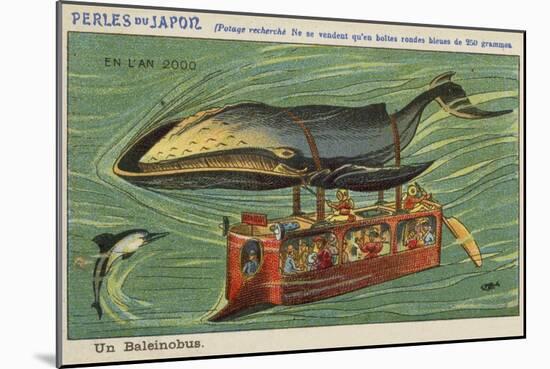 A Whale Bus in the Year 2000-null-Mounted Giclee Print