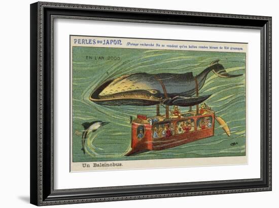 A Whale Bus in the Year 2000-null-Framed Giclee Print