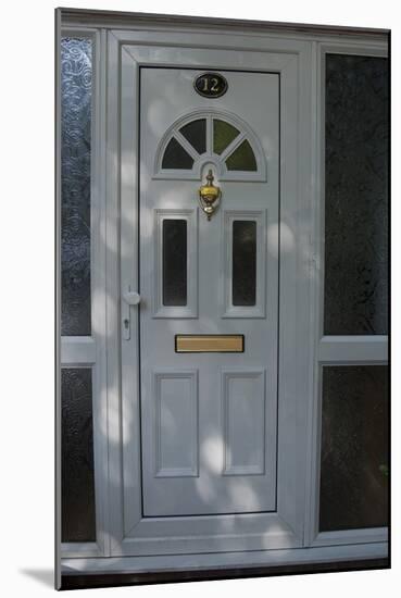 A White Front Door of a Residential House-Natalie Tepper-Mounted Photo