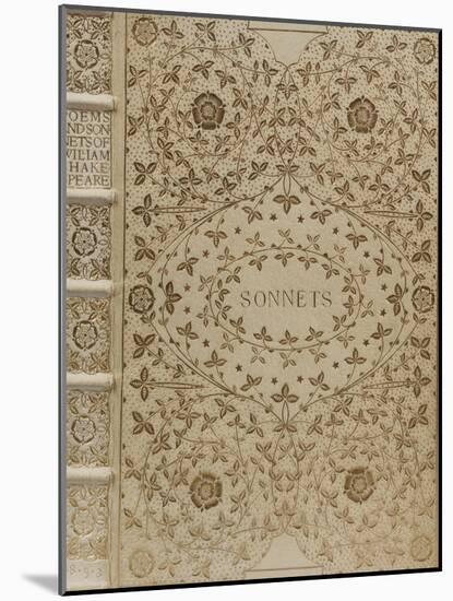 A White Pigskin and Gilt Binding of the Poems and Sonnets of William Shakespeare, 1893-Henry Thomas Alken-Mounted Giclee Print