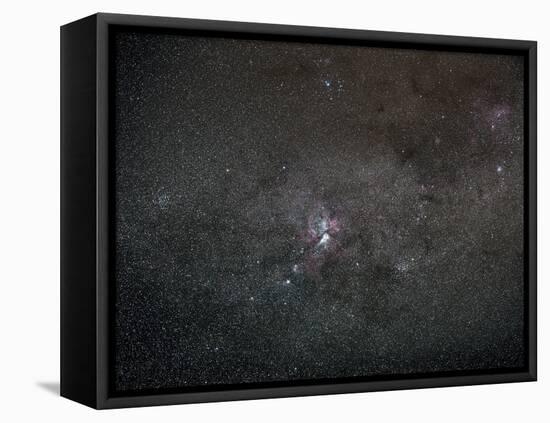 A Wide Field View Centered on the Eta Carina Nebula-Stocktrek Images-Framed Premier Image Canvas