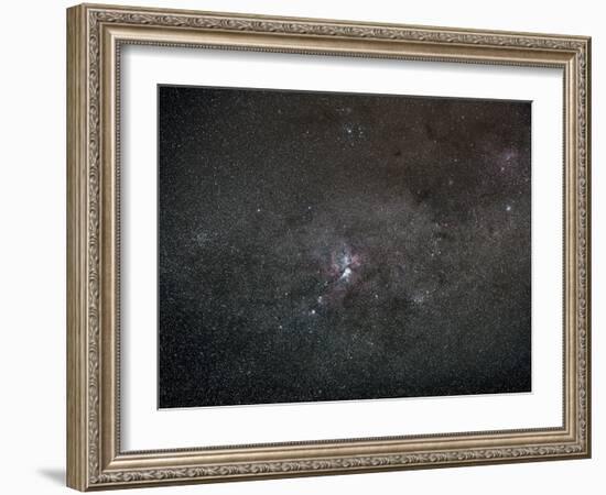 A Wide Field View Centered on the Eta Carina Nebula-Stocktrek Images-Framed Photographic Print