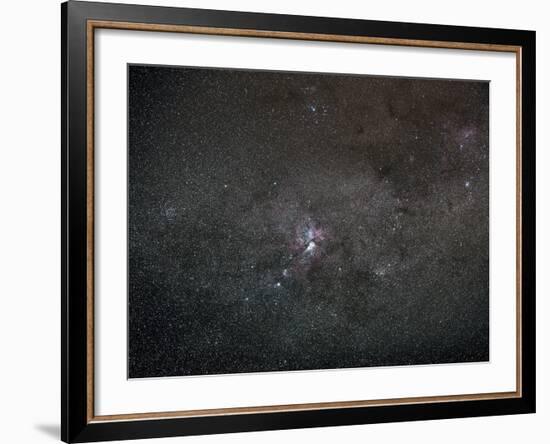 A Wide Field View Centered on the Eta Carina Nebula-Stocktrek Images-Framed Photographic Print