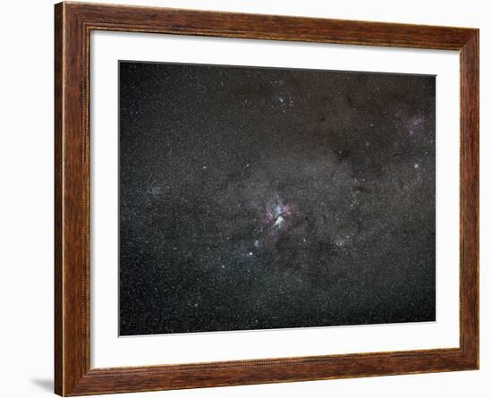 A Wide Field View Centered on the Eta Carina Nebula-Stocktrek Images-Framed Photographic Print