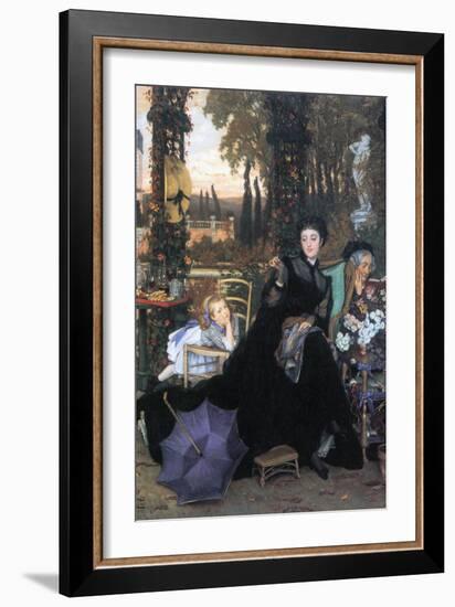 A Widow-James Tissot-Framed Art Print