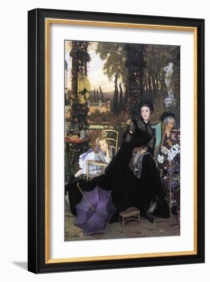 A Widow-James Tissot-Framed Art Print