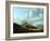 A Windmill Above a River-John Constable-Framed Giclee Print