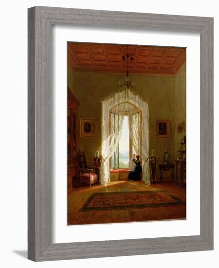 A Window, House on the River, 1863-Thomas Worthington Whittredge-Framed Giclee Print