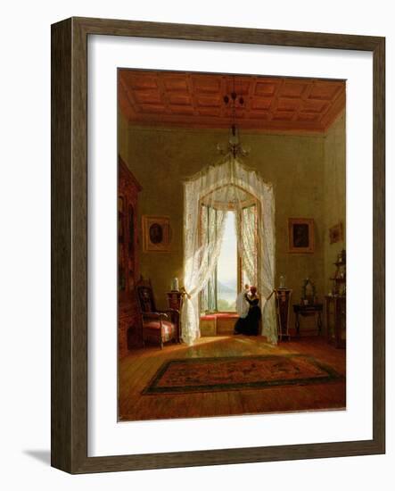 A Window, House on the River, 1863-Thomas Worthington Whittredge-Framed Giclee Print