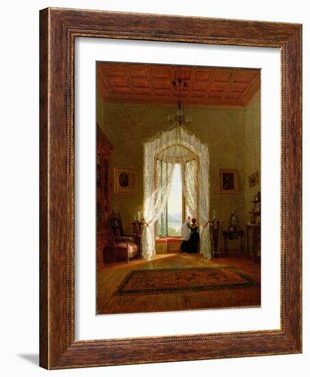 A Window, House on the River, 1863-Thomas Worthington Whittredge-Framed Giclee Print