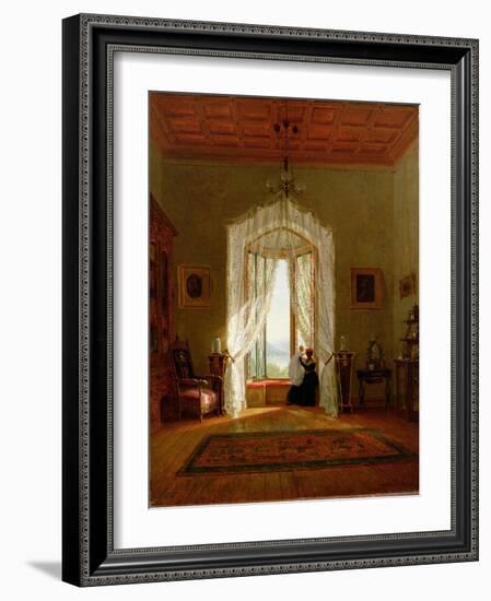 A Window, House on the River, 1863-Thomas Worthington Whittredge-Framed Giclee Print