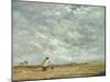 A Windy Day, 1850-David Cox-Mounted Giclee Print