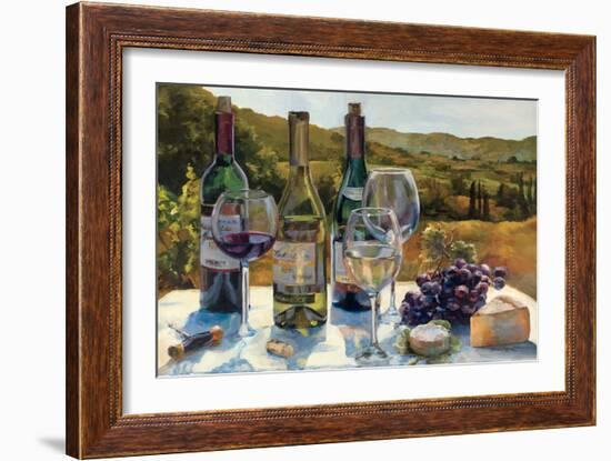A Wine Tasting-Marilyn Hageman-Framed Art Print