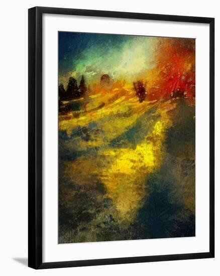 A Winter Afternoon at Calke Abbey-Mark Gordon-Framed Giclee Print